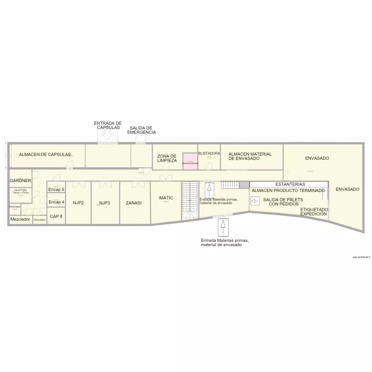 planta baja V1 Marina. Plan de 