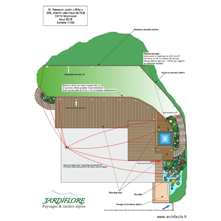 Jardiflore. Plan de 0 pièce et 0 m2