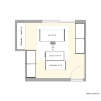 attique chambre 4 meublé