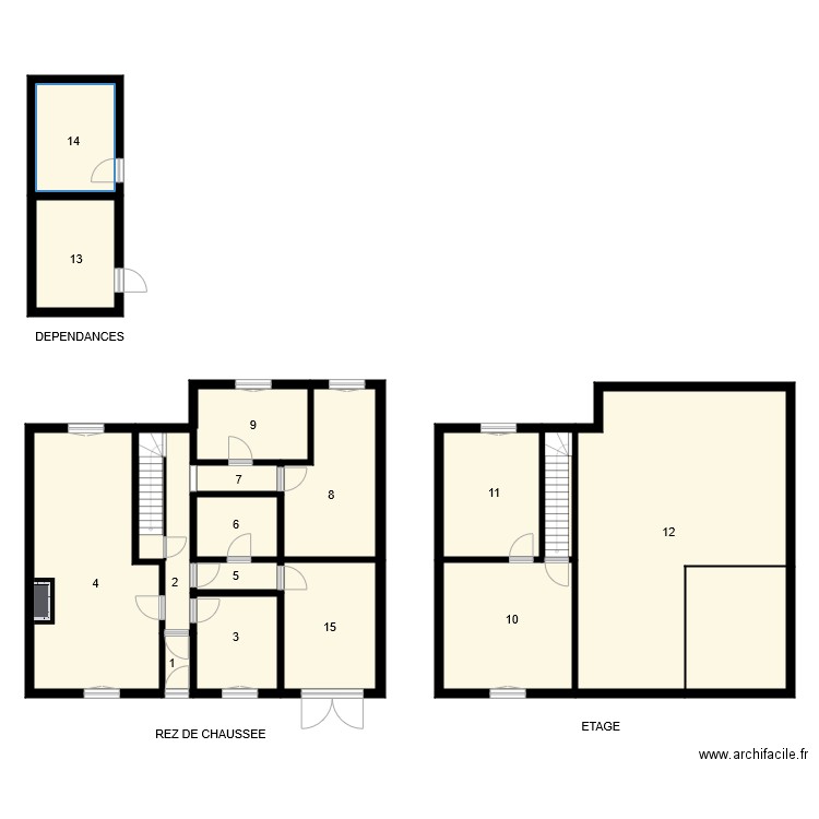 185058. Plan de 0 pièce et 0 m2