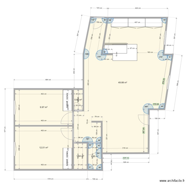 Appart 5 Cours E Zola . Plan de 0 pièce et 0 m2