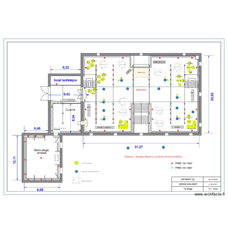 Domaine Malagny - Cogerim SOIR. Plan de 0 pièce et 0 m2