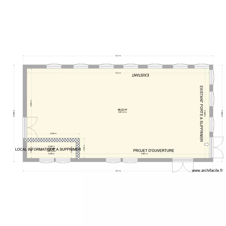 TRAVAUX TRESOR PUBLIC. Plan de TRAVAUX TRESOR PUBLIC. Plan de