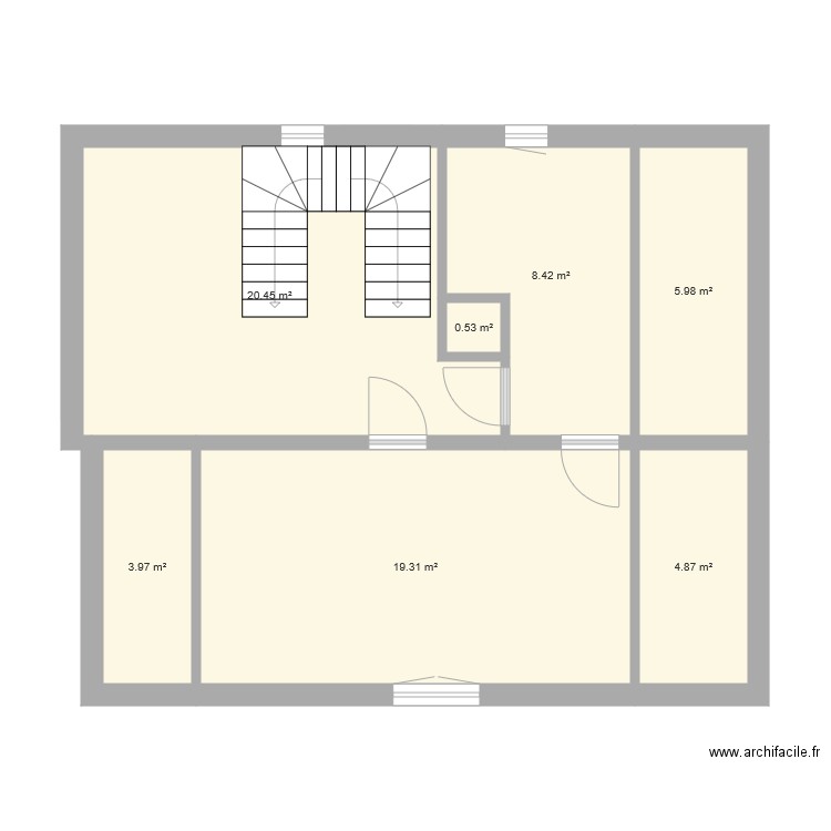 771805 Cormoret ESSAI GRAND SALON. Plan de 0 pièce et 0 m2