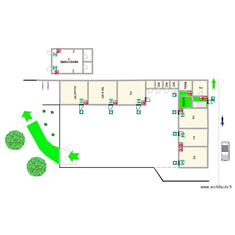 Froidchapelle REZ 90. Plan de 0 pièce et 0 m2