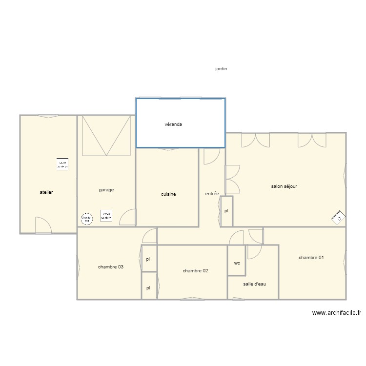 beaussonie am 2 1361. Plan de 0 pièce et 0 m2