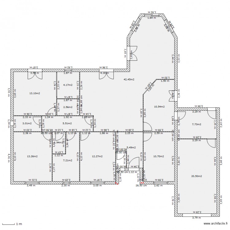 maison2. Plan de 0 pièce et 0 m2