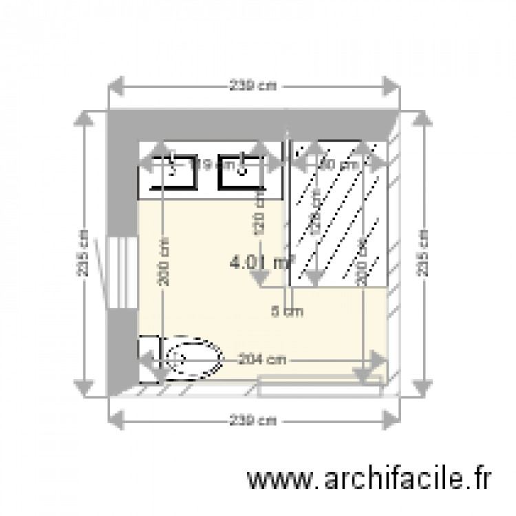 anamou. Plan de 0 pièce et 0 m2