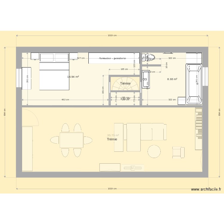 Sorbs bis. Plan de 0 pièce et 0 m2