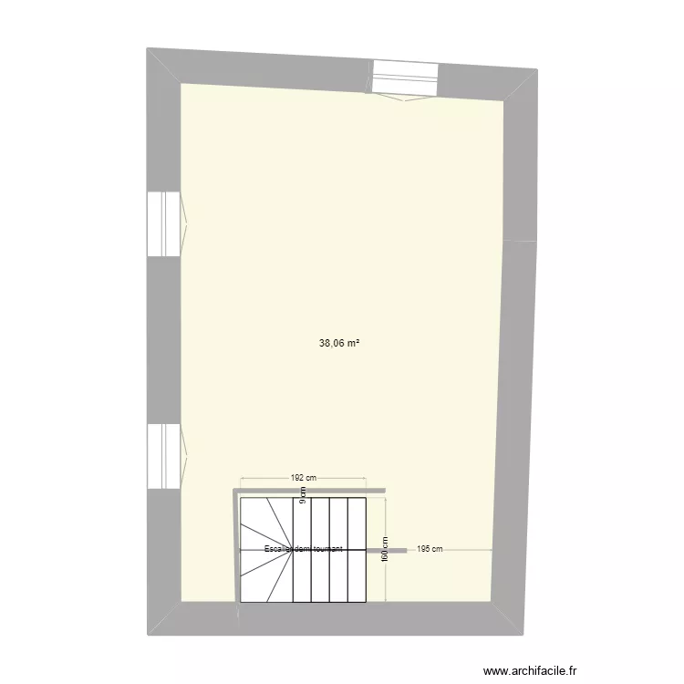 PAULINE BIOL etage. Plan de PAULINE BIOL etage. Plan de