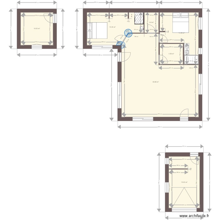 Maison projet Solerieux. Plan de 0 pièce et 0 m2