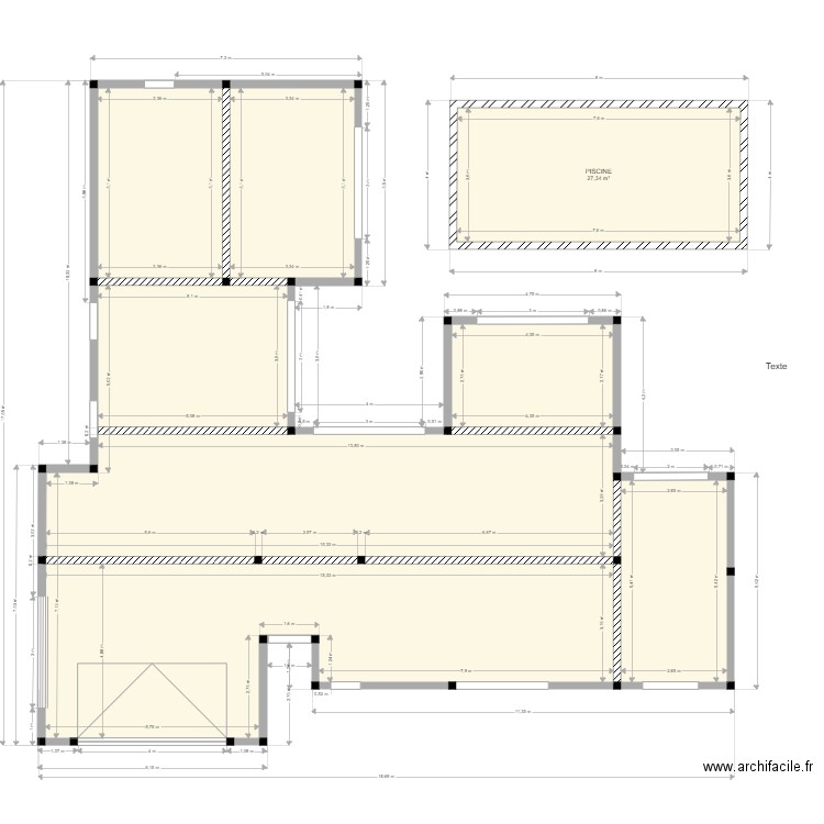cyril r+1. Plan de 0 pièce et 0 m2