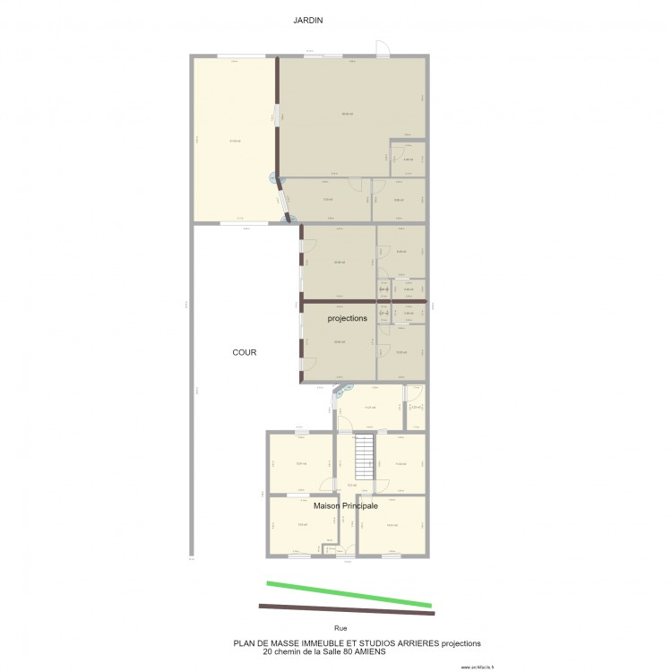 titre. Plan de 0 pièce et 0 m2