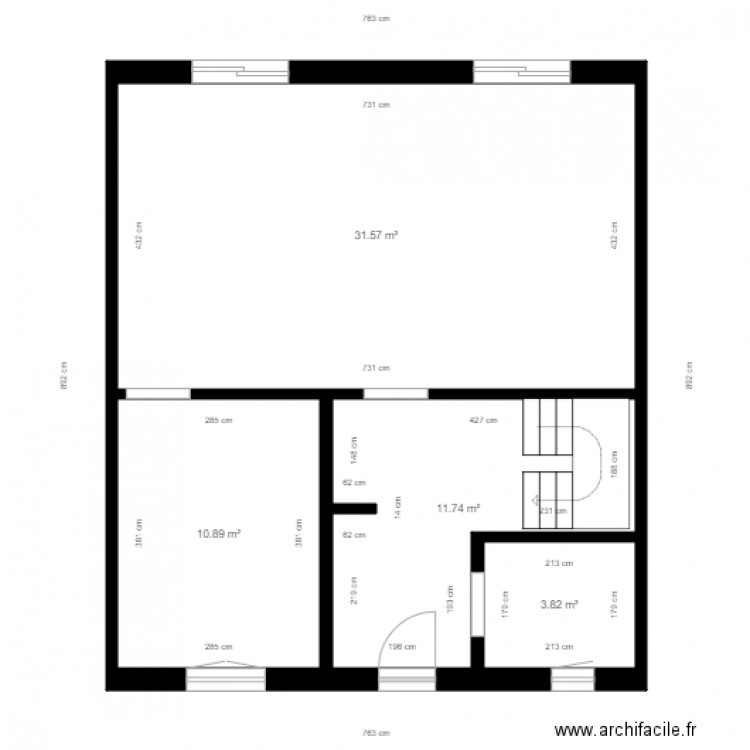 alpayde RDC. Plan de 0 pièce et 0 m2