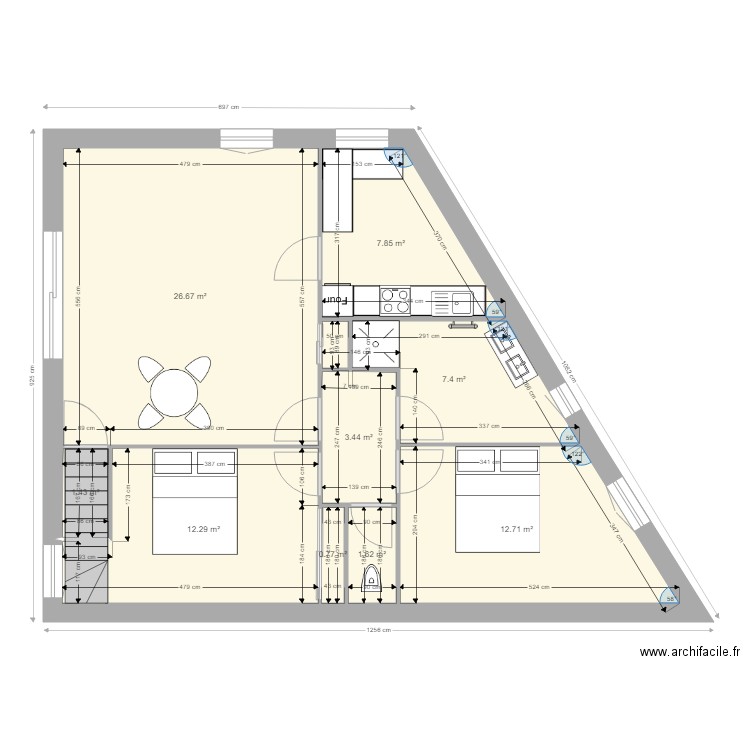 creche 2. Plan de 0 pièce et 0 m2