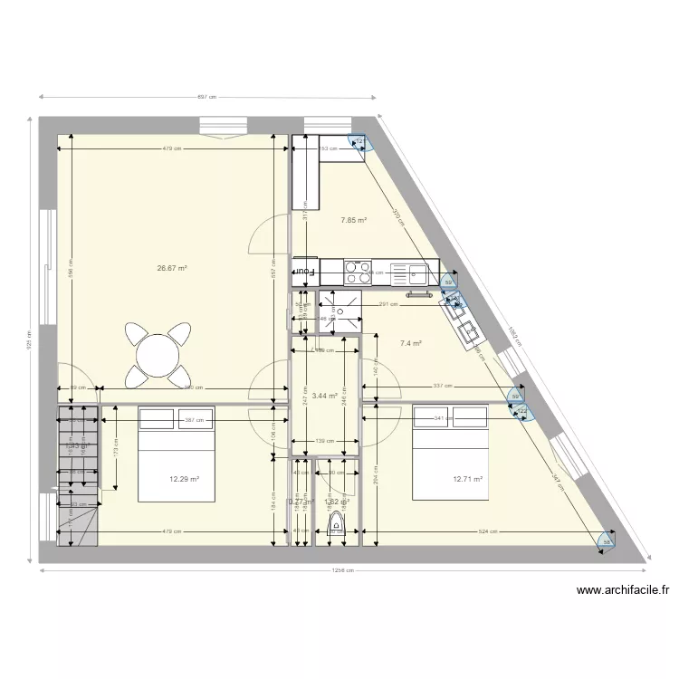 creche 2. Plan de 