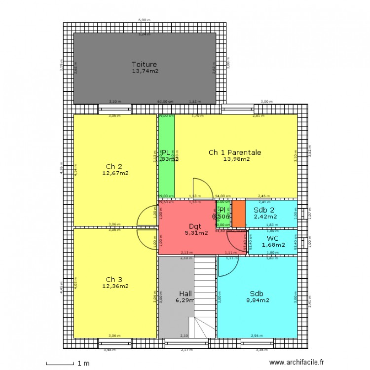 VLERICK FERTON R 1 Etage 2. Plan de 0 pièce et 0 m2