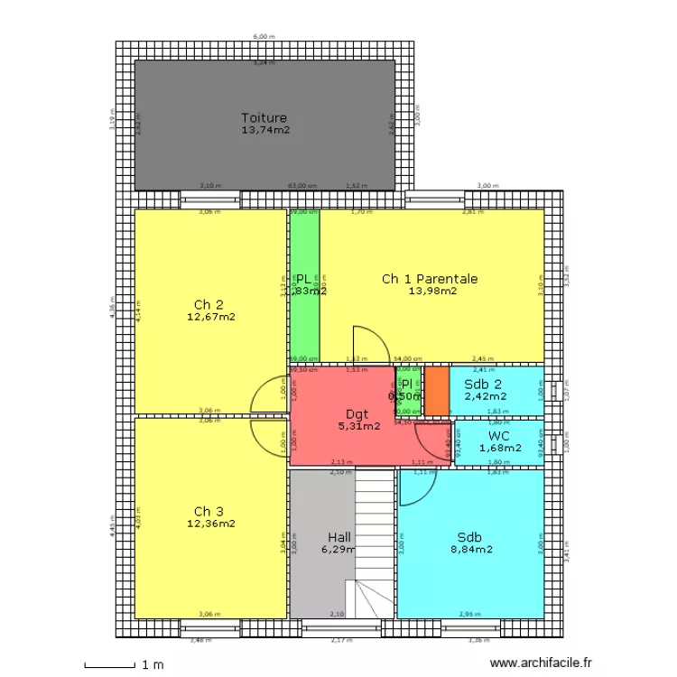 VLERICK FERTON R 1 Etage 2. Plan de 