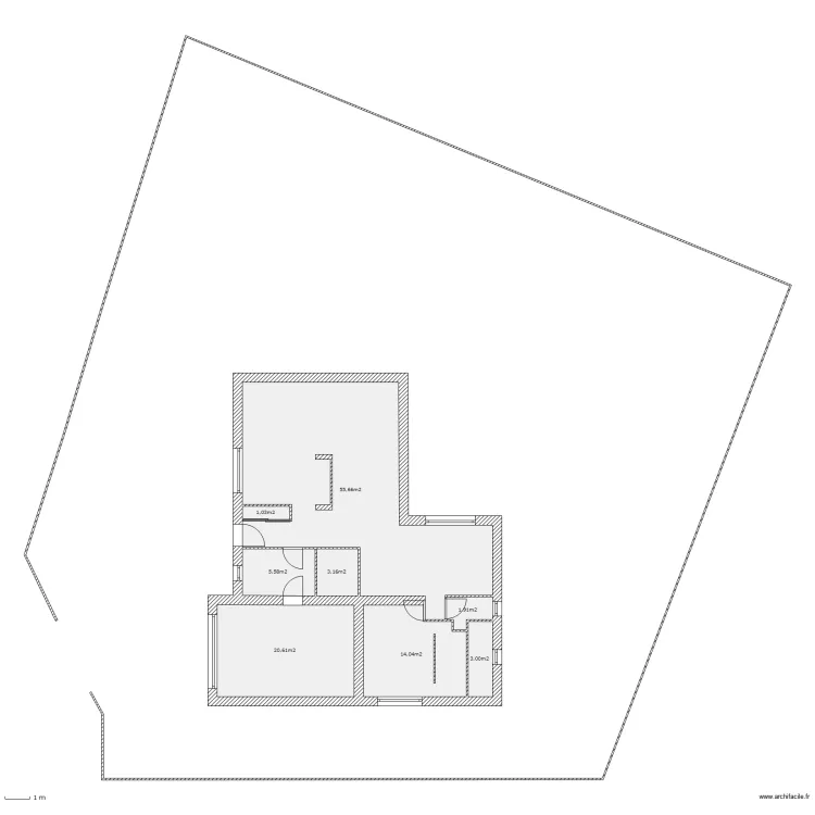 atelier a batir. Plan de atelier a batir. Plan de