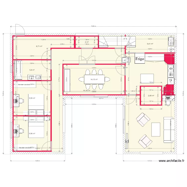 constant / ducroux v2 rdc. Plan de constant / ducroux v2 rdc. Plan de