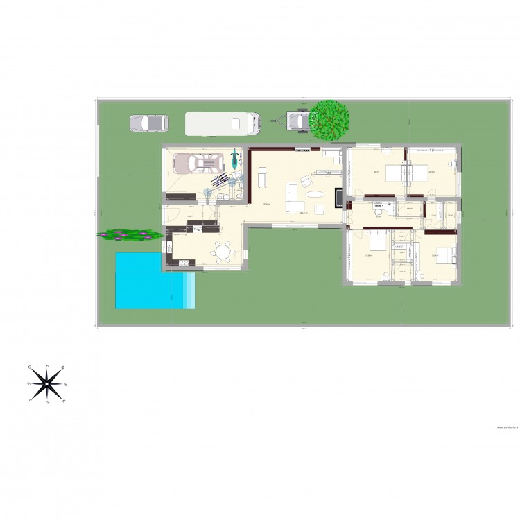 j ai tout sur 850m. Plan de 0 pièce et 0 m2