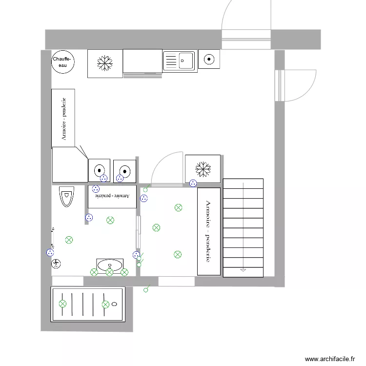 salle de bains rdc 2019. Plan de salle de bains rdc 2019. Plan de