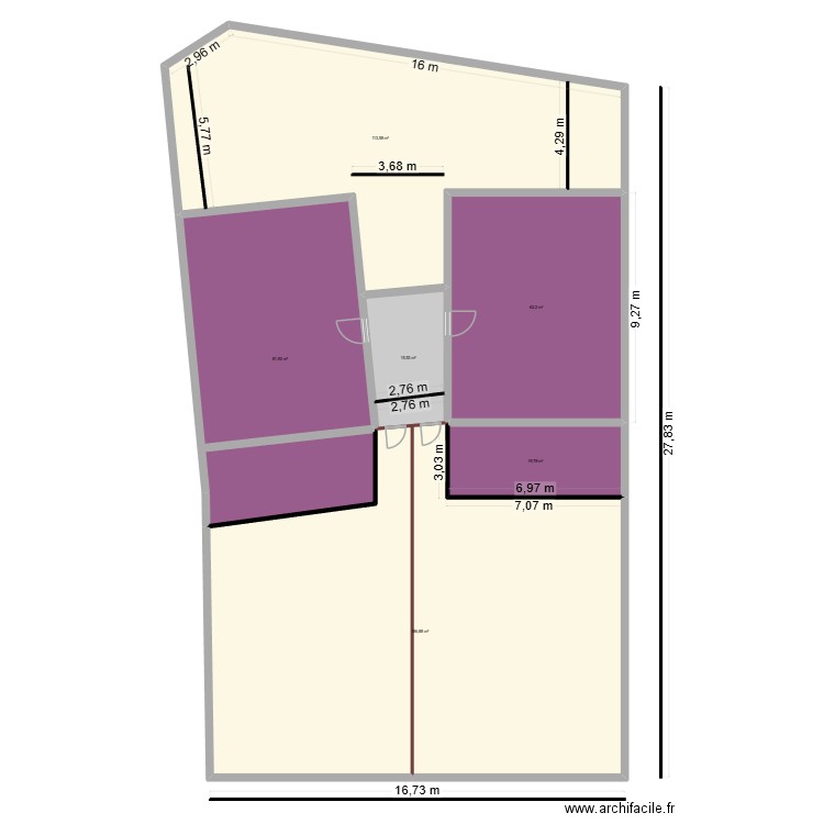 planplomberie. Plan de 6 pièces et 480 m2