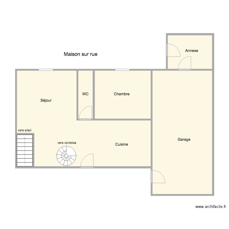  7 andre dreyer maison 1. Plan de 0 pièce et 0 m2