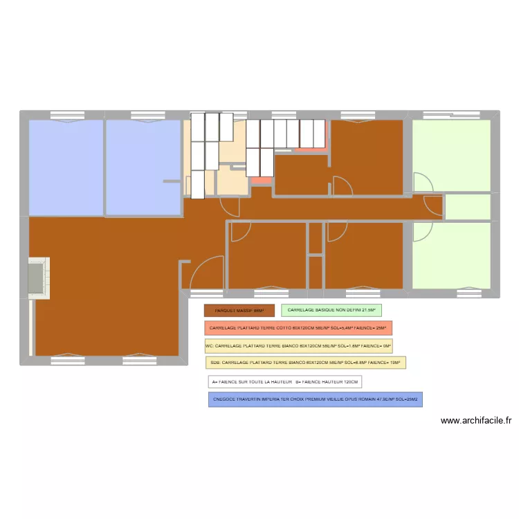 PLAN CALPINAGE (05/26). Plan de 17 Pièces et 147 m² PLAN CALPINAGE (05/26). Plan de 17 Pièces et 147 m²