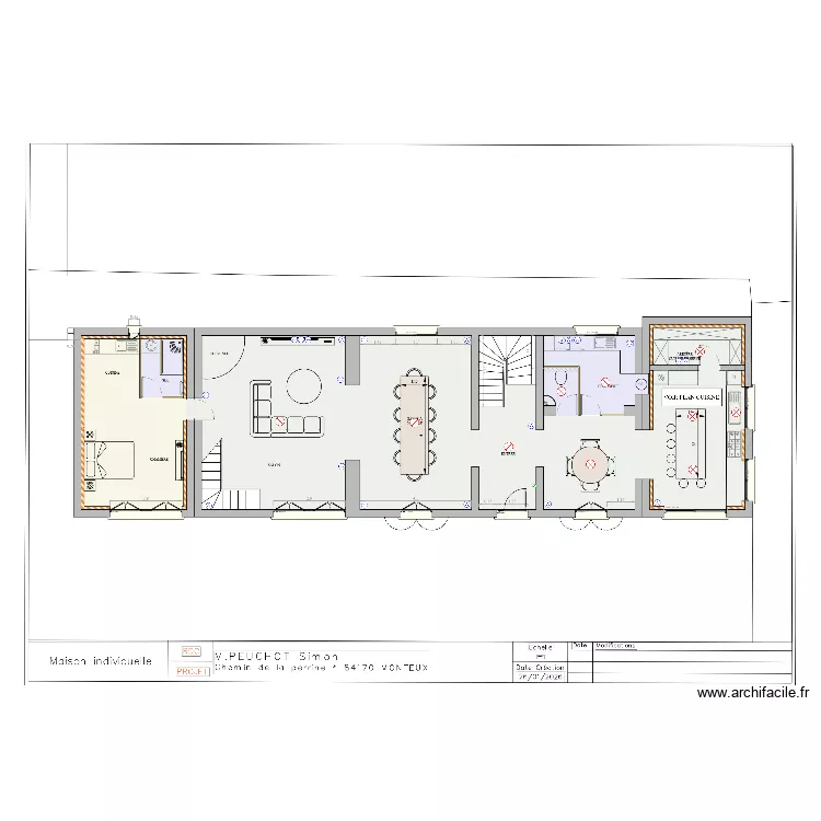 RDC PEUCHOT. Plan de RDC PEUCHOT. Plan de