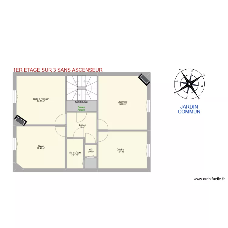 succession NOEL. Plan de 