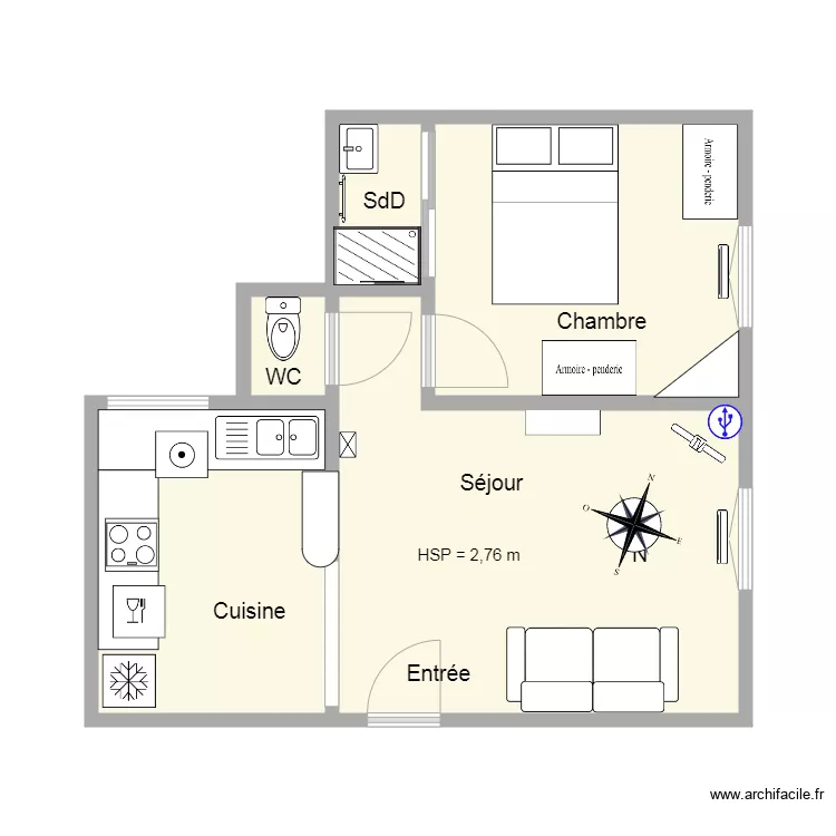 7 Vanves. Plan de 