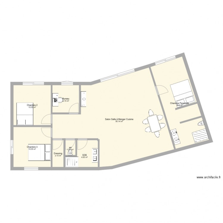 Maison plain pied Villemur. Plan de 0 pièce et 0 m2