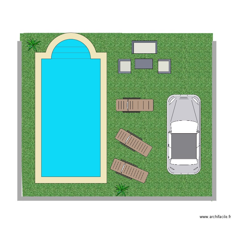 Mon grand jardin. Plan de 0 pièce et 0 m2