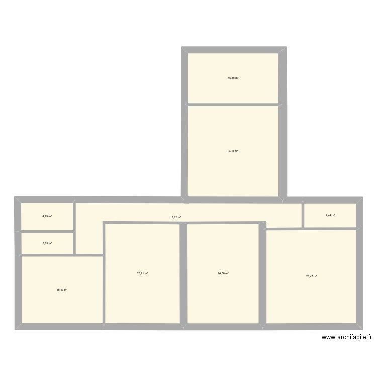 UNICO APPIA NUOVA. Plan de 10 pièces et 171 m2