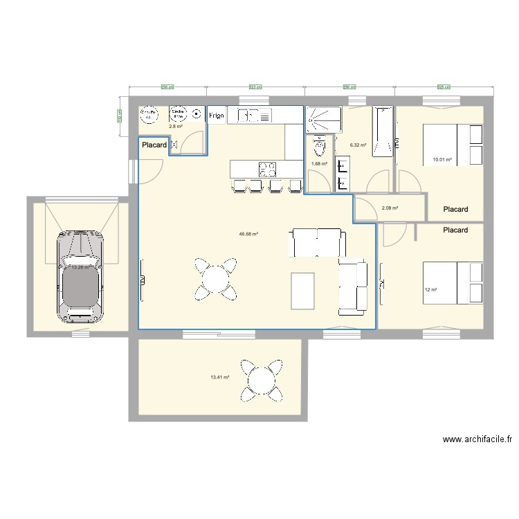 Avant Projet Mouton 2. Plan de 0 pièce et 0 m2