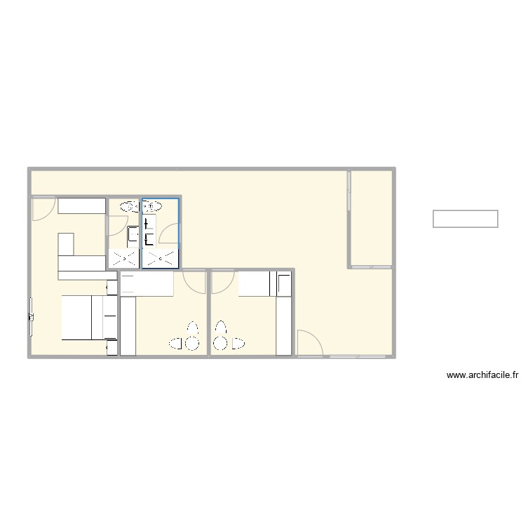 appart al wifa9 2. Plan de 0 pièce et 0 m2 appart al wifa9 2. Plan de 0 pièce et 0 m2