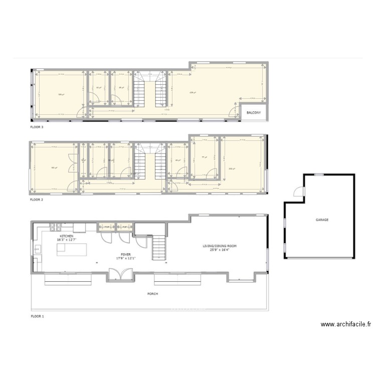 Parents house modifiable. Plan de 0 pièce et 0 m2