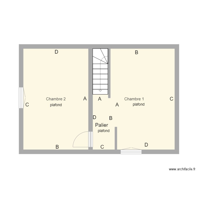 busson 1er . Plan de 0 pièce et 0 m2