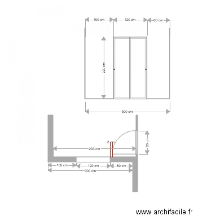 chambreeesthaut. Plan de 0 pièce et 0 m2