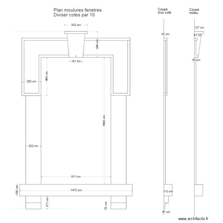 Moulures_Fenètres. Plan de 26 pièces et 301 m2