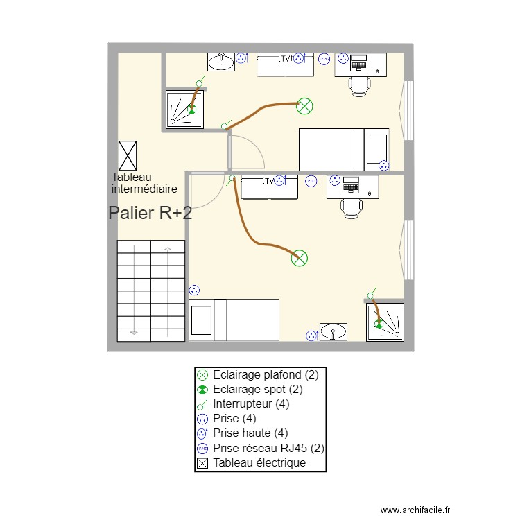 R2 duriez roubaix . Plan de 0 pièce et 0 m2