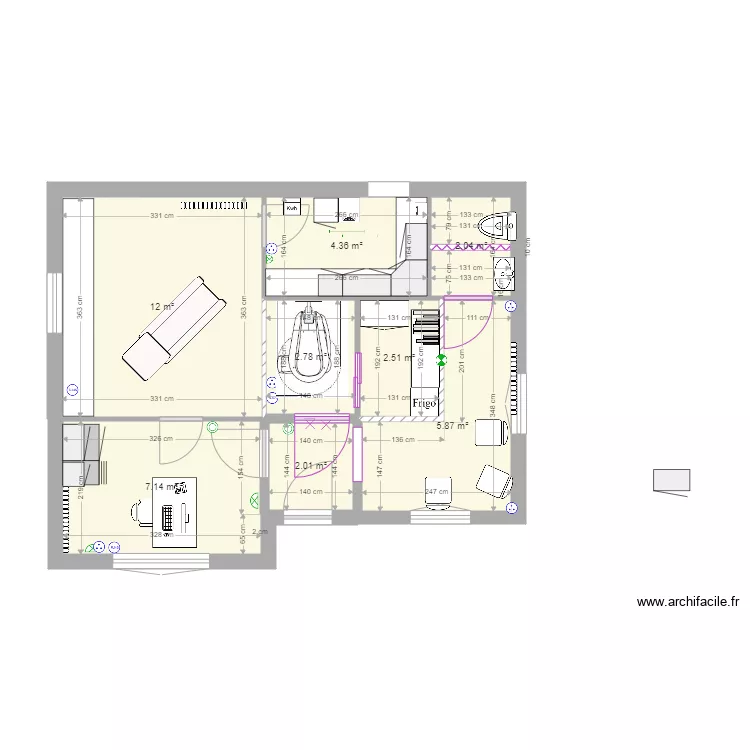 PLAN BOULIAC . Plan de 