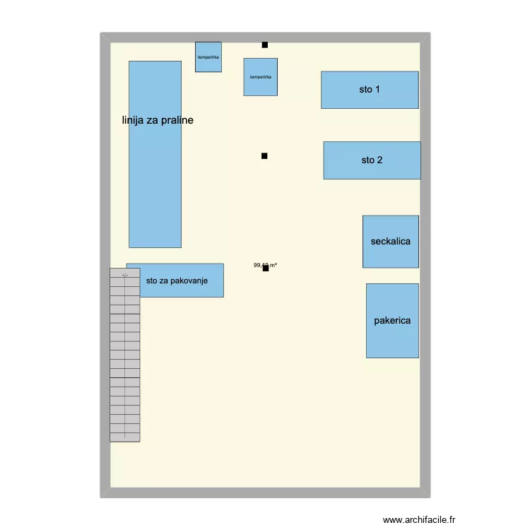 anex proizvodnje. Plan de 