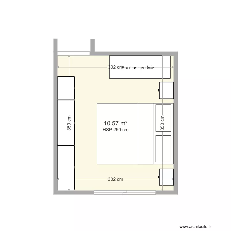 Chambre. Plan de Chambre. Plan de