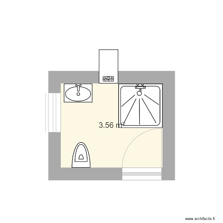 sale de bain. Plan de 0 pièce et 0 m2