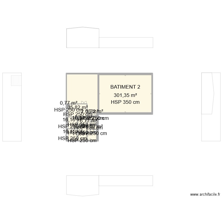 PROJET CHINON facade 1. Plan de 0 pièce et 0 m2