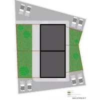 Plan Terrains Lamy Agencement ext&eacute;rieur