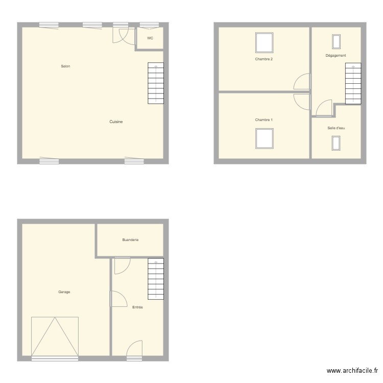 Croquis BRUDERLIN. Plan de 0 pièce et 0 m2