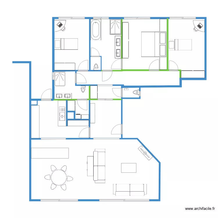 184 MESSIDOR ETAT PROJETE 5. Plan de 184 MESSIDOR ETAT PROJETE 5. Plan de